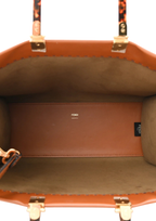Fendi Sunshine Medium Brown Calf Leather Bag