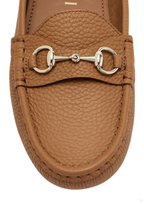 Gucci Women Horsebit Driver Loafers in Camel - product view 2
