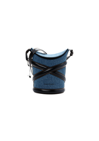 Alexander McQueen The Curve Small Bag Denim/Black Women One – Leather – Women – product image 1