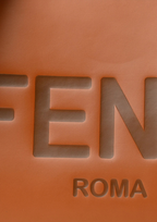 Fendi Sunshine Medium Brown Calf Leather Bag