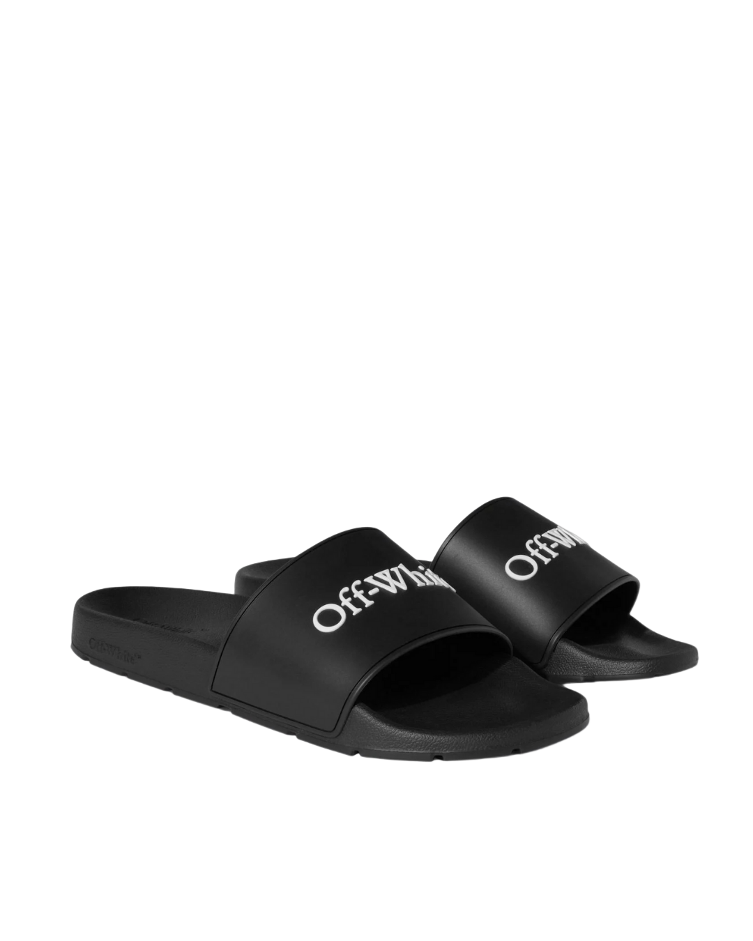 Off white flip flops