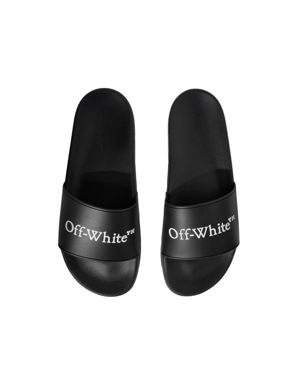 Off white flip flops