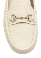 Gucci Women Horsebit Driver Loafers in Off-White - product view 2