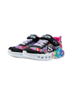 Skechers S Lights Infinite Heart Lights Light-Up Sneakers – Black / Multi – Kids