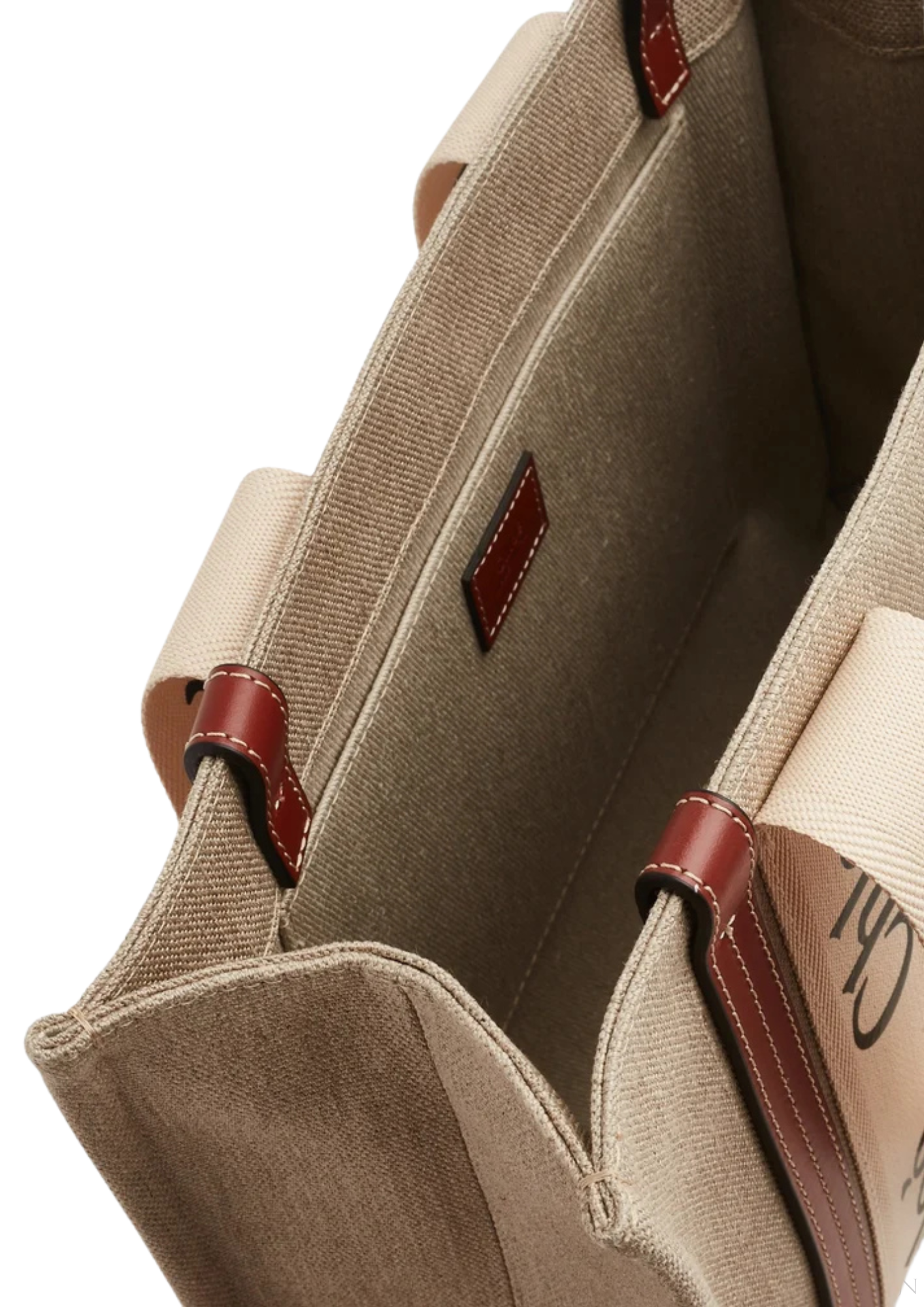 Chloé Woody Medium Shopping Tote Bag