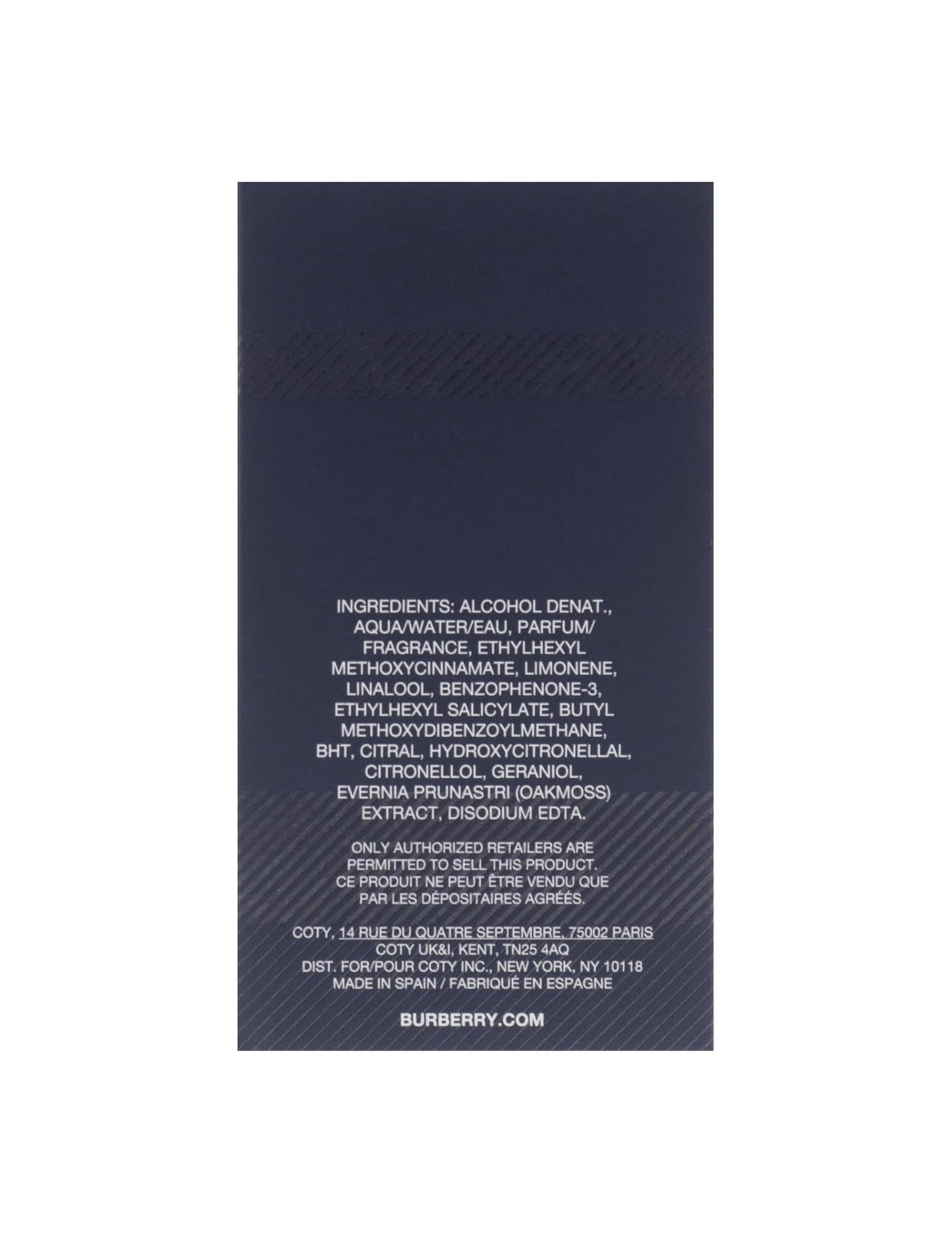 Burberry Weekend for Men Eau de Toilette 100ml – Men