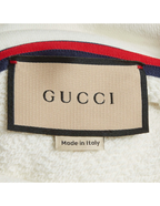 Gucci Interlocking G Cotton Jersey Hoodie – Off White – Men