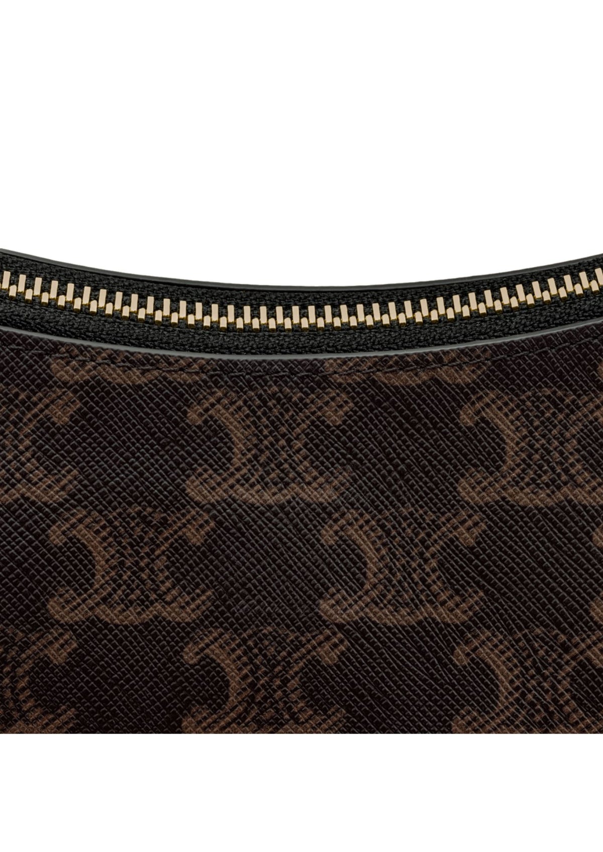 Celine Ava Triomphe Canvas & Calfskin Handbag – Tan – Women