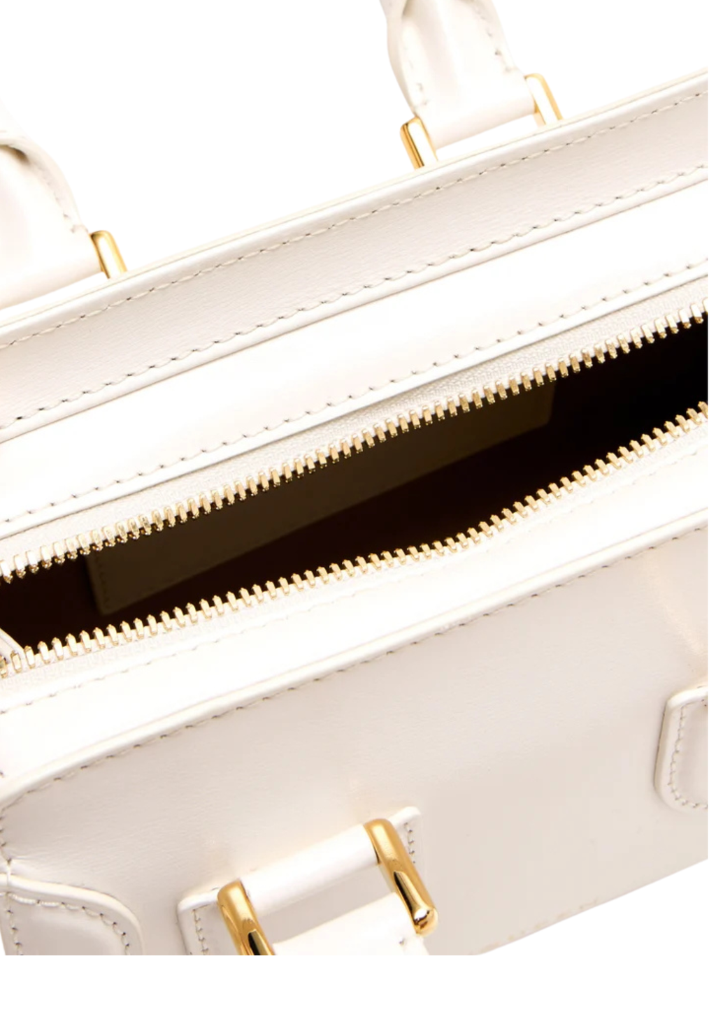 Alexander McQueen Mini Birdee Leather Handbag – Pink, White & Black – Women