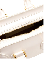 Alexander McQueen Mini Birdee Leather Handbag – Pink, White & Black – Women