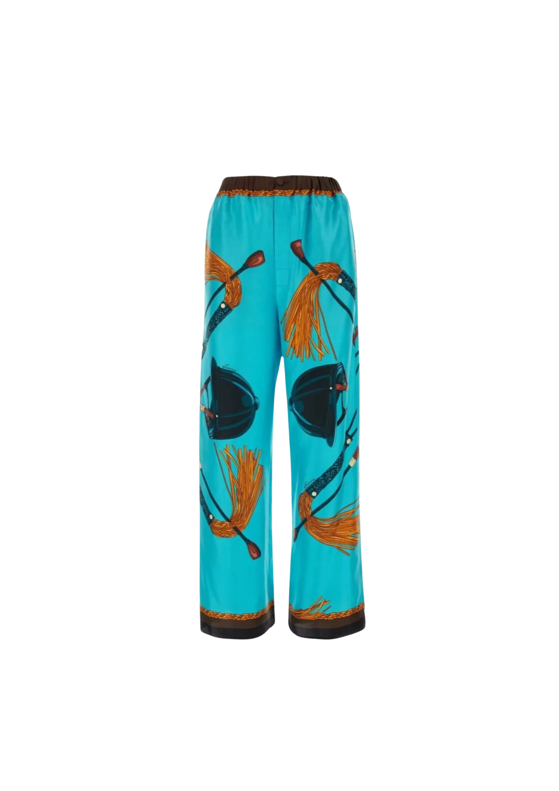 Gucci Silk Printed Pant