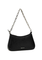 Alexander McQueen Mini T-Bar Leather Pouch Shoulder Bag – Black – Women