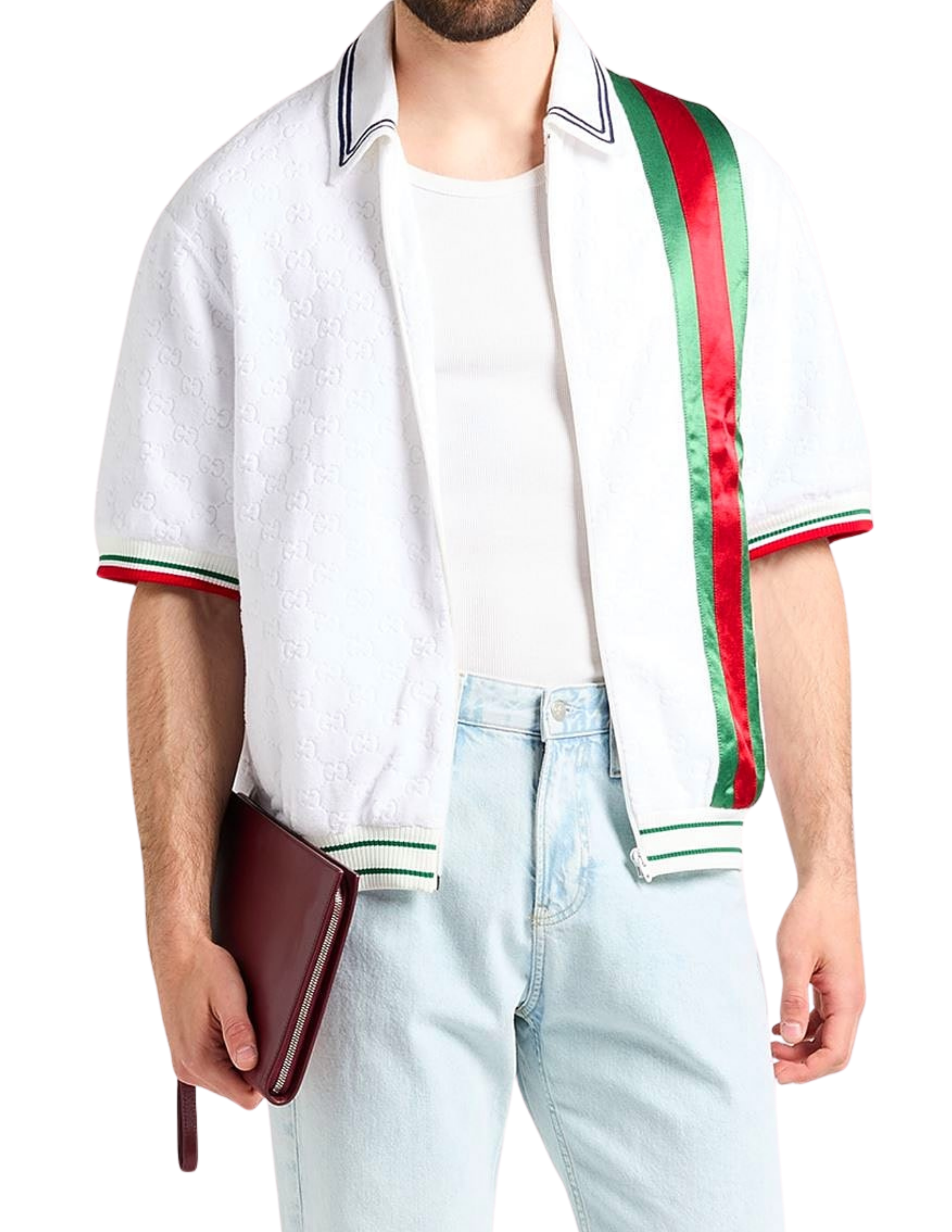 Gucci Polo Shirt with Zip