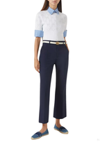 Gucci Women Horsebit Loafer Shoes in Blue / MLT - product view 3