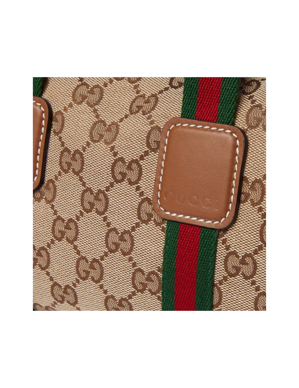 Gucci Mini GG Canvas Boston Handbag – Beige/Brown – Women