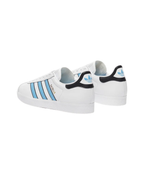 adidas Originals Gazelle Low-Top Sneakers – White & Blue – Unisex