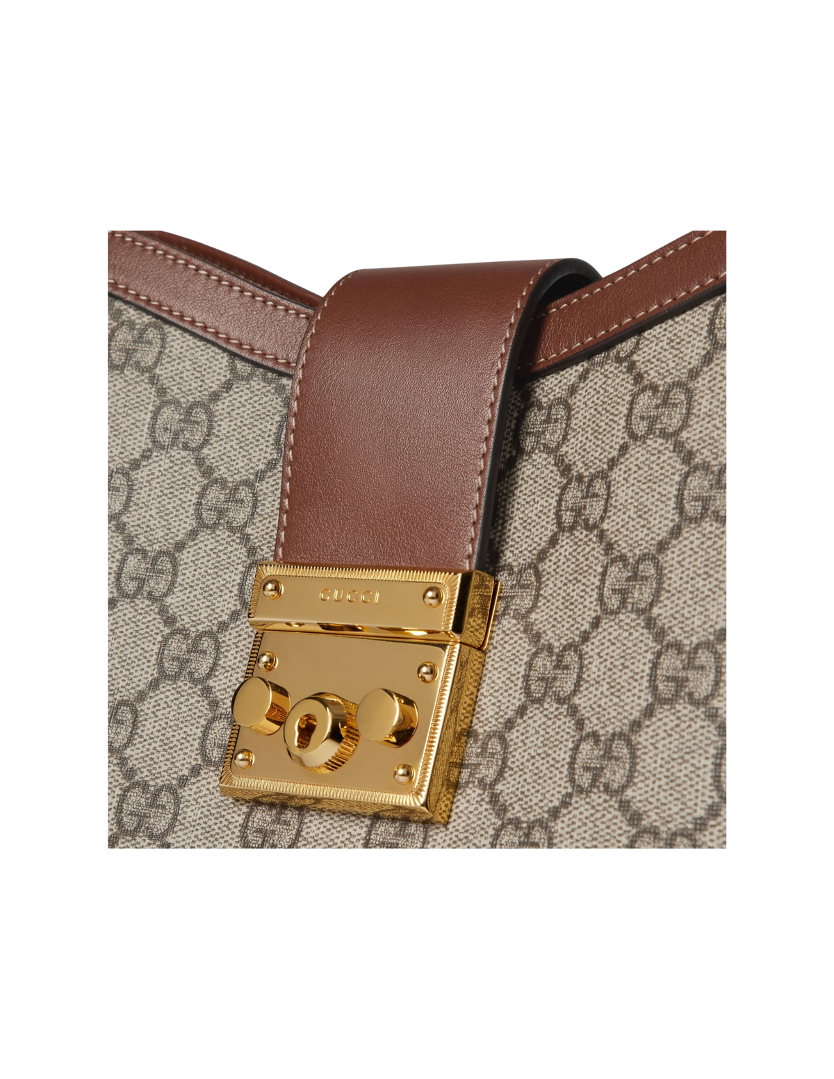 Gucci Padlock GG Medium Shoulder Bag Beige & Brown – Women