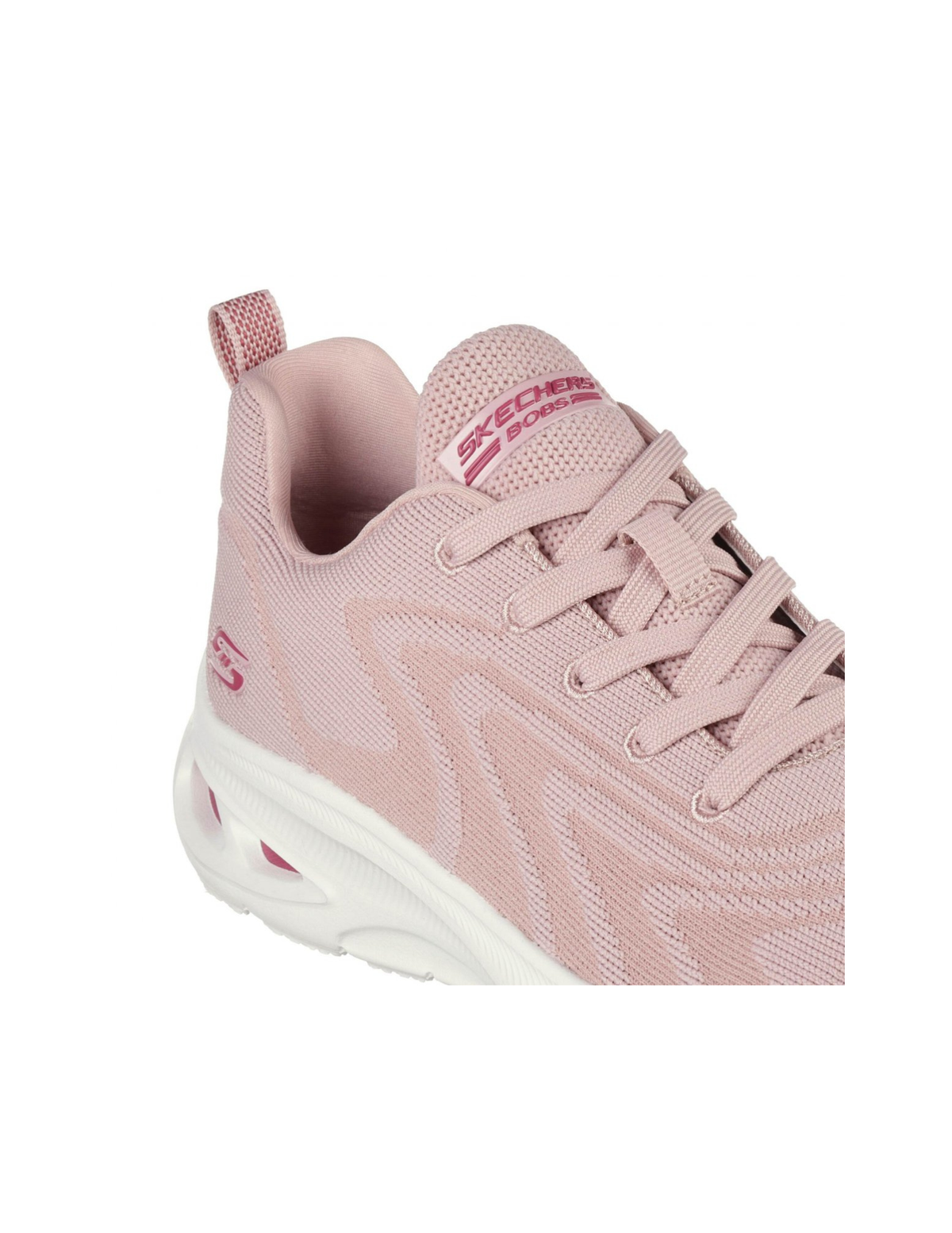 Skechers BOBS Unity Sleek Prism Memory Foam Knit Sneakers – Blush Pink – Women