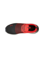 Puma Softride Pro Echo Slip-On Knit Sneakers – Black / Red / White – Unisex