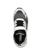 Skechers Elite Sport Tread Hook-and-Loop Mesh Sneakers – White / Black – Boys