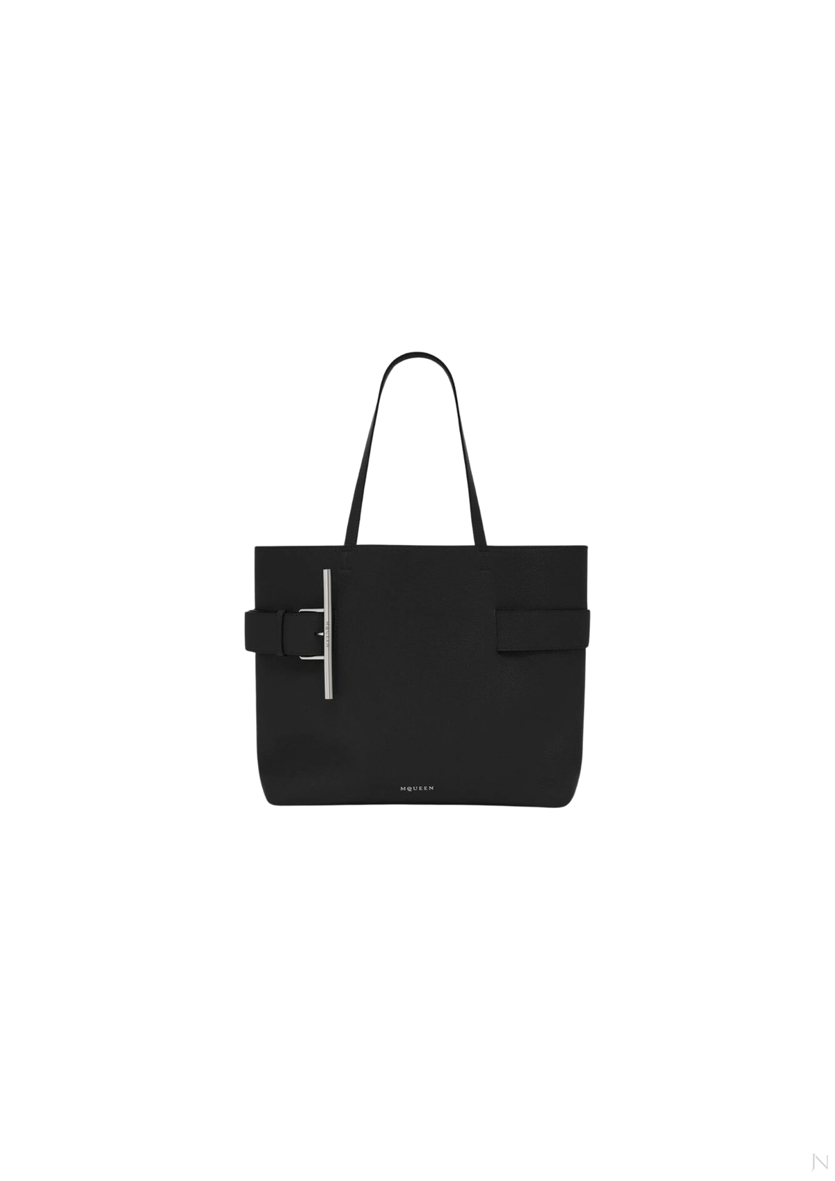 Alexander McQueen T-Bar Sling Large Calf Leather Shopper Tote Bag –  Women