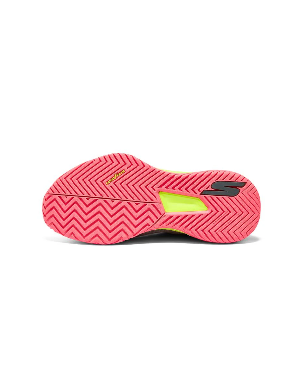 Skechers Viper Court Pro Arch Fit Pickleball & Tennis Shoes – Grey / Pink – Women