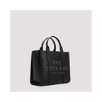 Marc Jacobs The Leather Medium Tote Bag – Full-Grain Leather – Black – Women