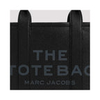 Marc Jacobs The Leather Medium Tote Bag – Full-Grain Leather – Black – Women