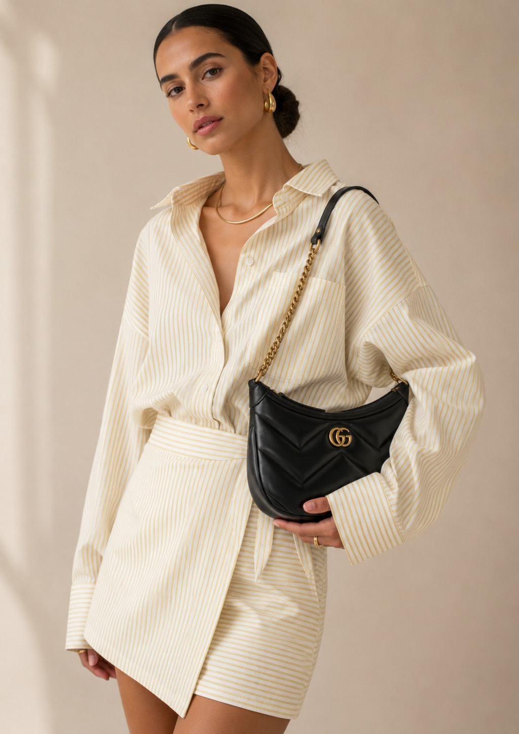 Gucci Quilted Shoulder Bag
