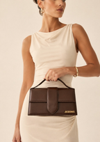 Jacquemus Le Grand Bambino Hand Bag Brown Women