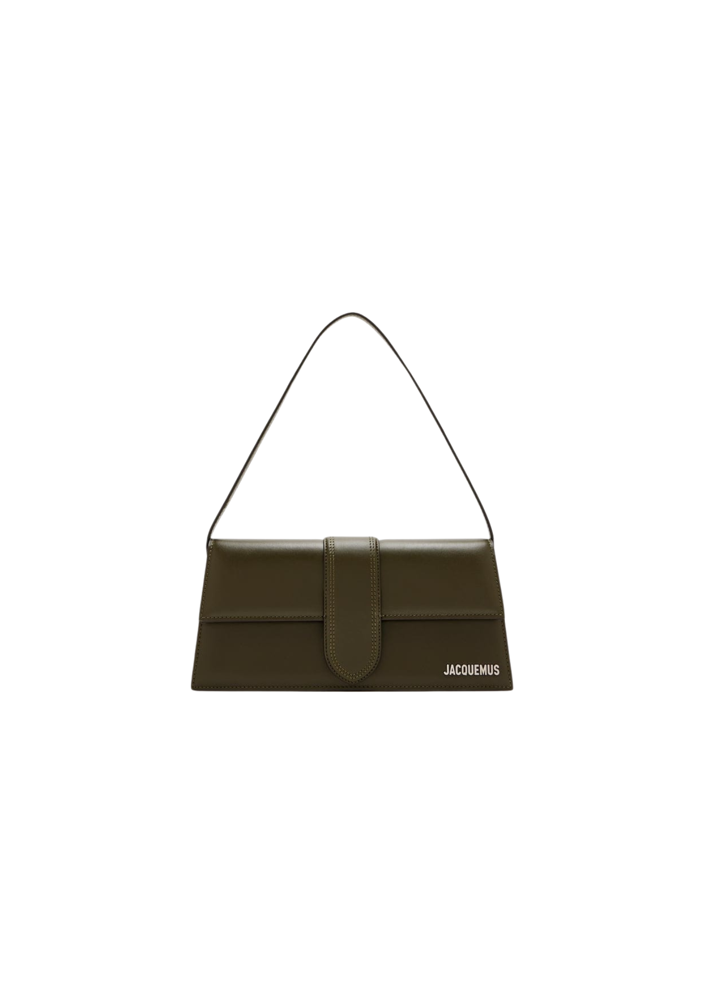Jacquemus Le Grand Bambino Long Shoulder Bag Dark Khaki Women