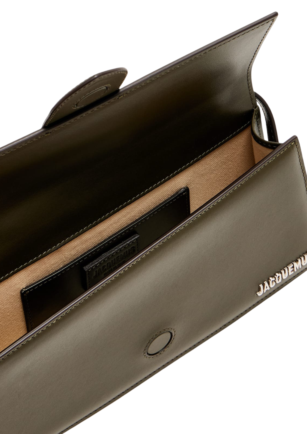 Jacquemus Le Grand Bambino Long Shoulder Bag Dark Khaki Women