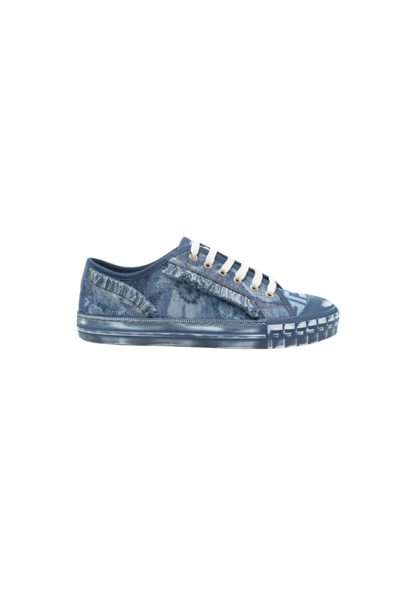 Fendi Denim Blue Women Sneakers