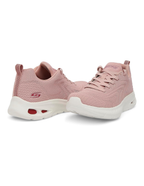 Skechers BOBS Unity Sleek Prism Memory Foam Knit Sneakers – Blush Pink – Women