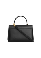 Celine Medium Nino Supple Grained Calfskin Top-Handle Bag – Black – Women