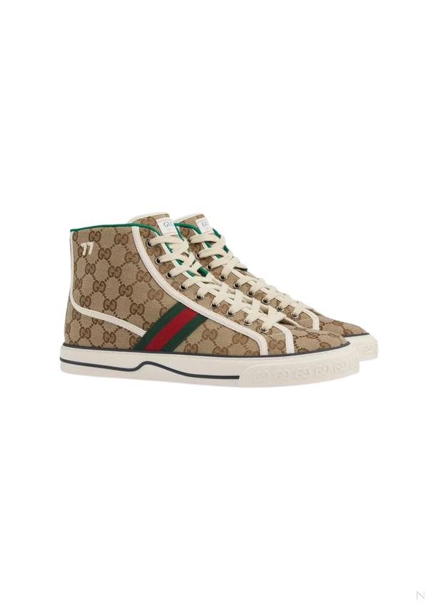 Gucci Tennis 1977 Sneakers for Men in Beige / Multi - front product view