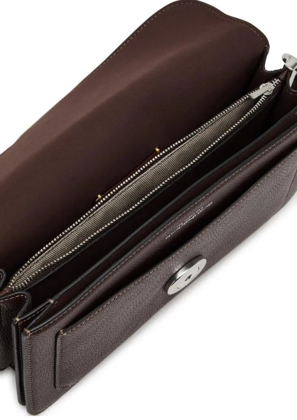 Coach Tabby Brown Leather Crossbody Bag