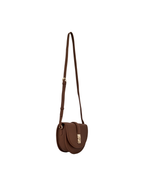 Cavalli Class Cross Body Bag One – Leather – Chestnut – Women