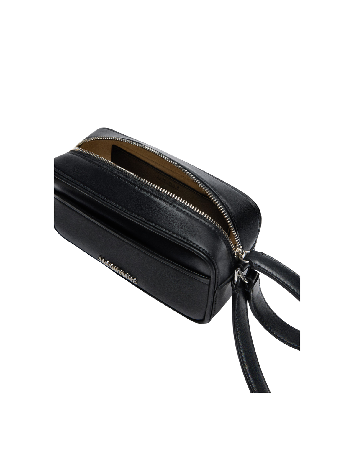 Jacquemus Le Baneto Leather Camera Crossbody Bag – Black – Unisex