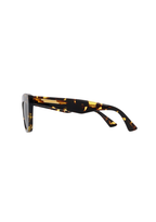 Bottega Veneta BV1143S-002 Havana acetate sunglasses side view
