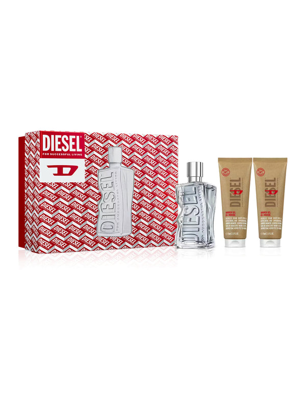 Diesel D By Diesel Gift Set Eau de Toilette 100ml + Shower Gel 2 × 75ml – Unisex – hero product view