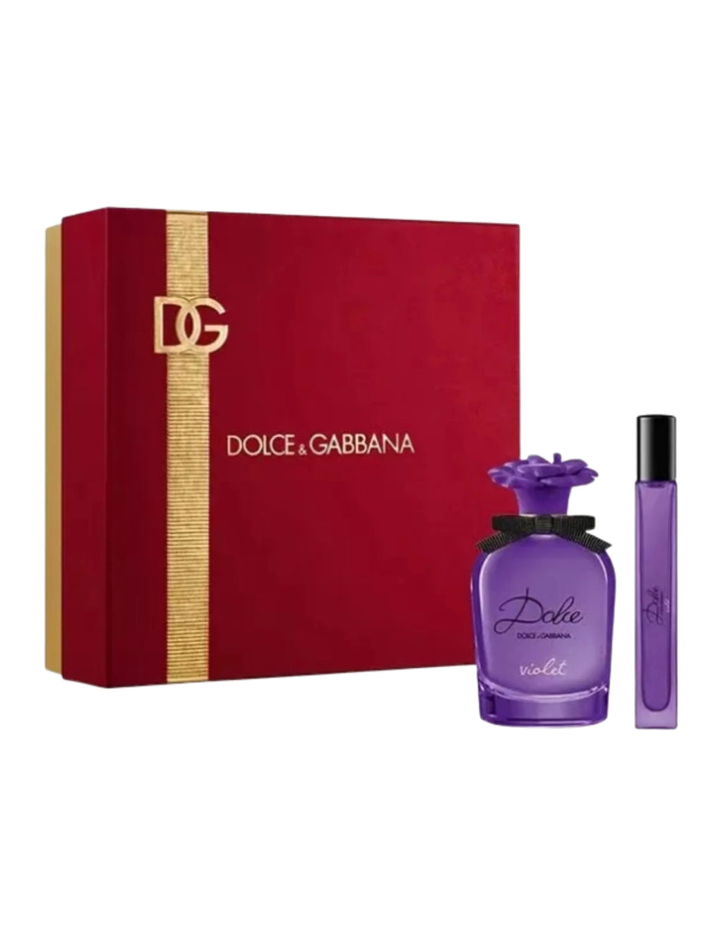 Dolce & Gabbana Dolce Violet Gift Set Eau de Toilette 75ml + Eau de Toilette 10ml – Women – complete set overview