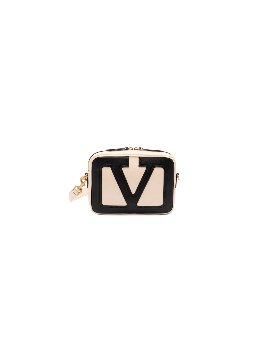 Valentino Garavani bag Medium – Leather – White/Black – Women