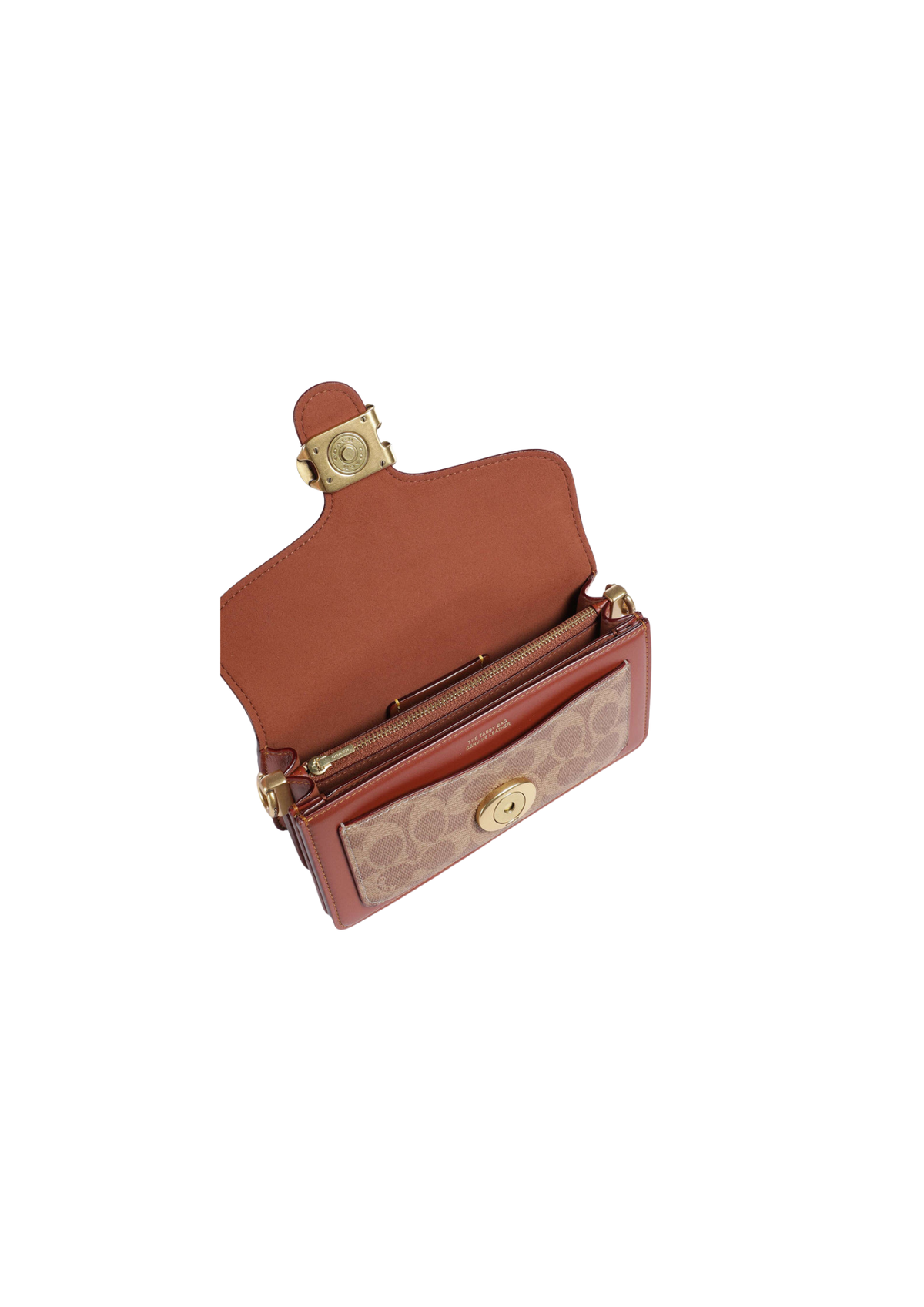 Coach Tabby Rust Tan Shoulder Bag – Tan Rust – Women