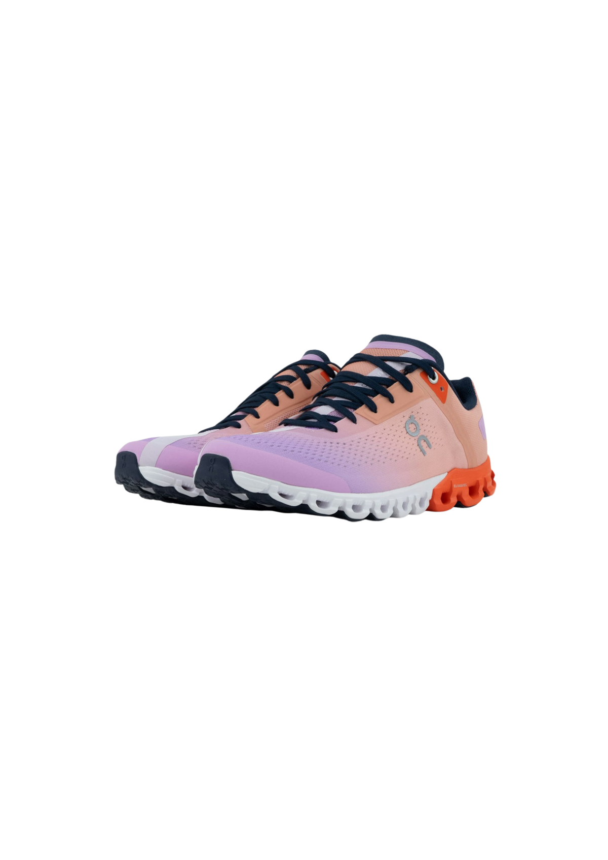 On Women's Women Cloudflow Running Shoes – Rose / Fiji Mesh