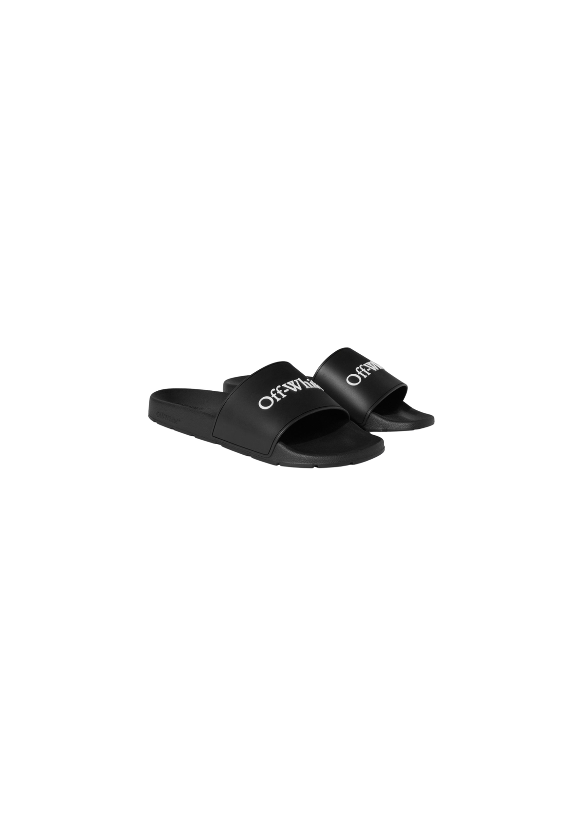 Off white flip flops