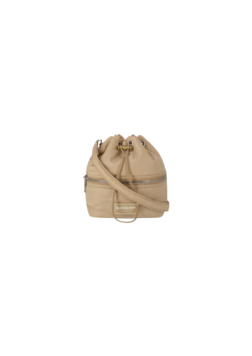 Burberry Ryle Bucket Bag S – Leather – Gold Honey – Women