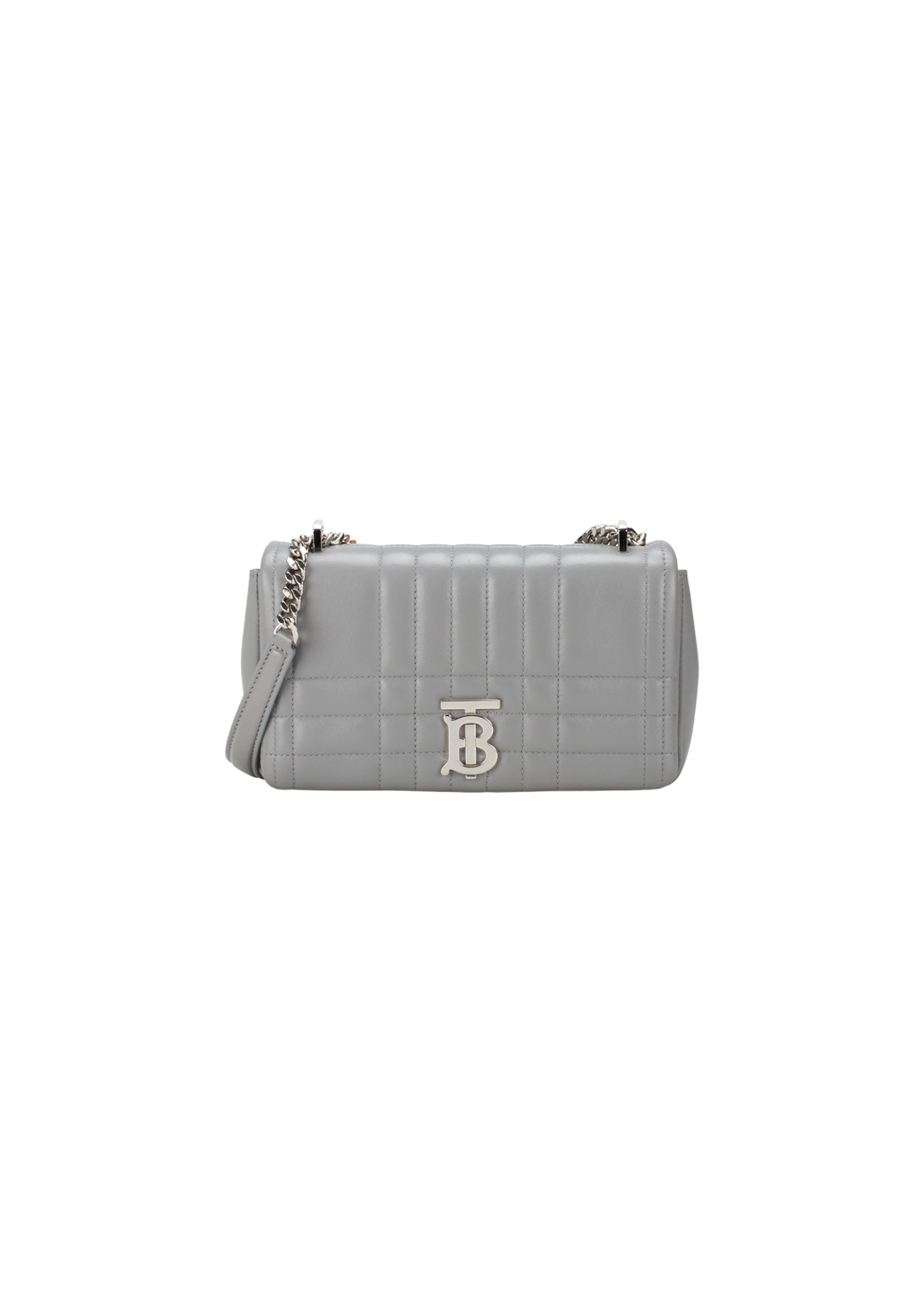 Burberry Women Leather Shoulder Bag ONE – GREY – Women
