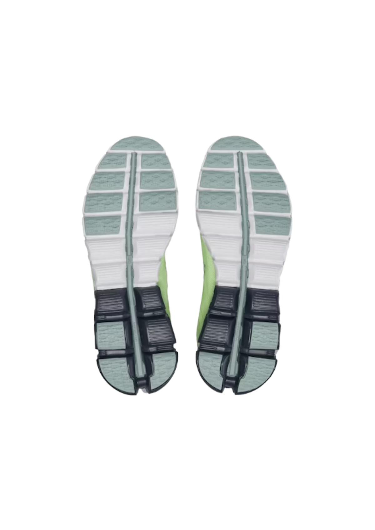 On Women's Women Cloudflow Sport Shoes – Meadow / White Mesh