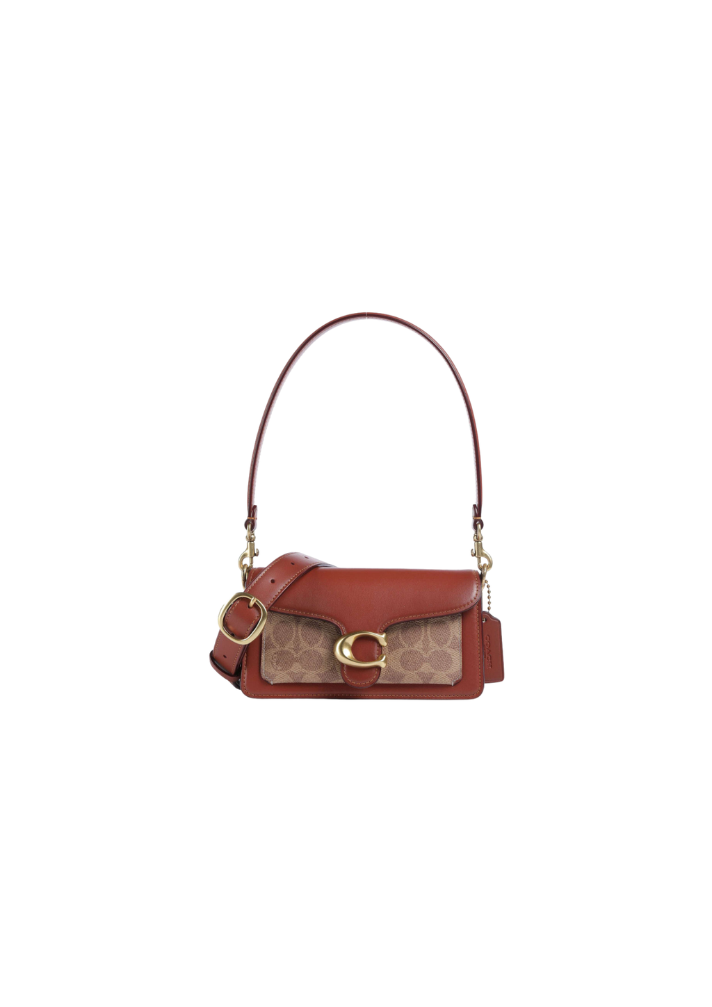 Coach Tabby Rust Tan Shoulder Bag – Tan Rust – Women